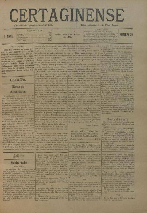Certaginense Nº22 06 03 1890 P