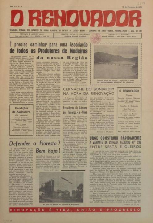 O Renovador Nº3 28 02 1970 P