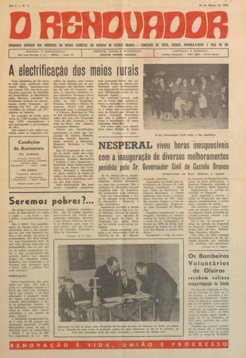 O Renovador Nº7 28 03 1970 P