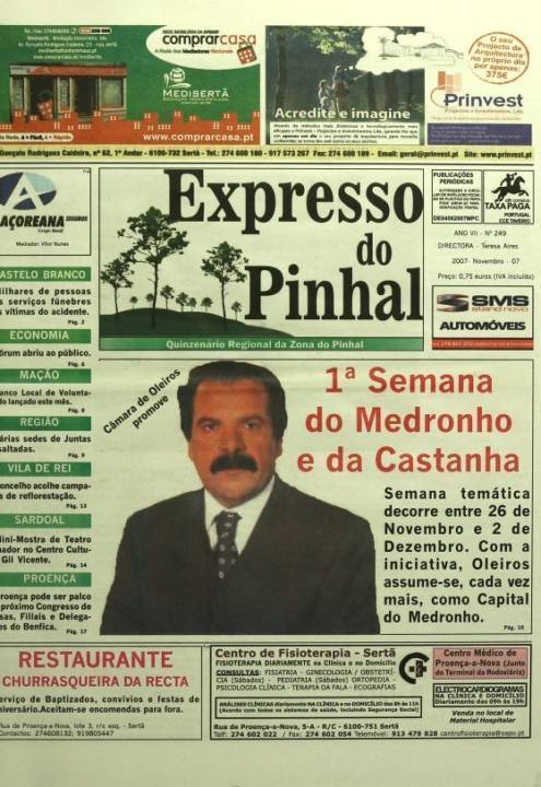Expresso Do Pinhal Nº249 07 11 2007 P
