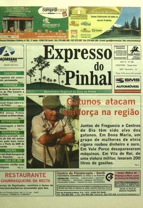 Expresso Do Pinhal Nº250 21 11 2007 P