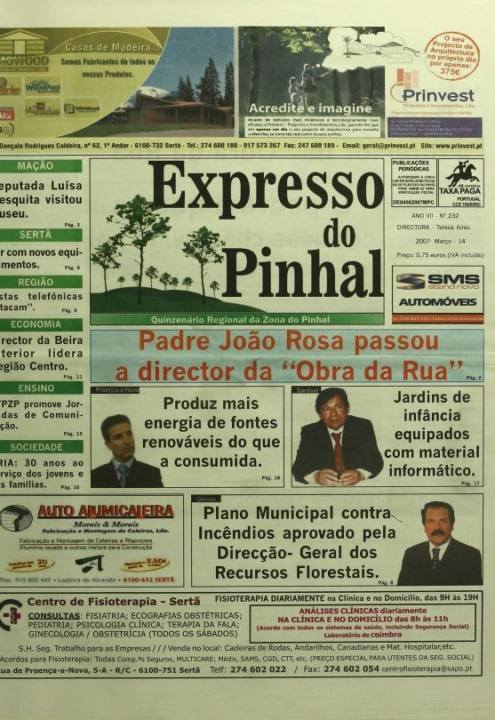 Expresso Do Pinhal Nº232 14 03 2007 P