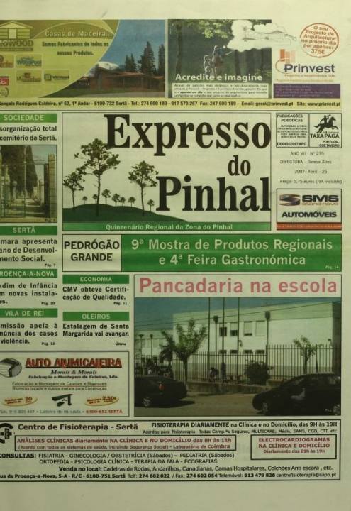 Expresso Do Pinhal Nº235 25 04 2007 P