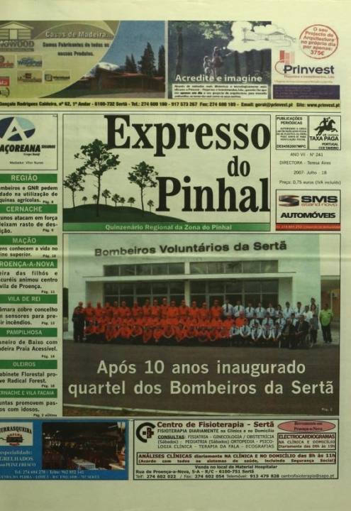 Expresso Do Pinhal Nº241 18 07 2007 P