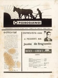 O Pedroguense Nº1 Abril 1977 Pag 1