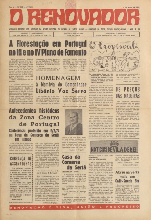 O Renovador Nº208 02 03 1974 P
