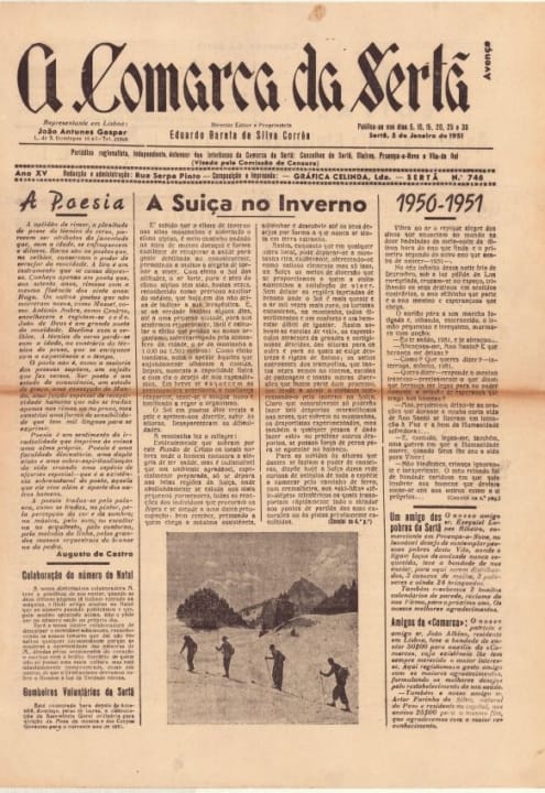 A Comarca Da Sertã Nº746 05 01 1951 P