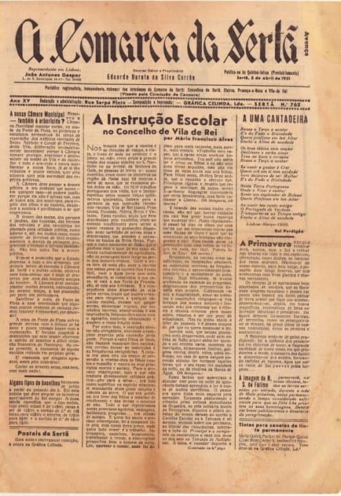 A Comarca Da Sertã Nº762 05 04 1951 P